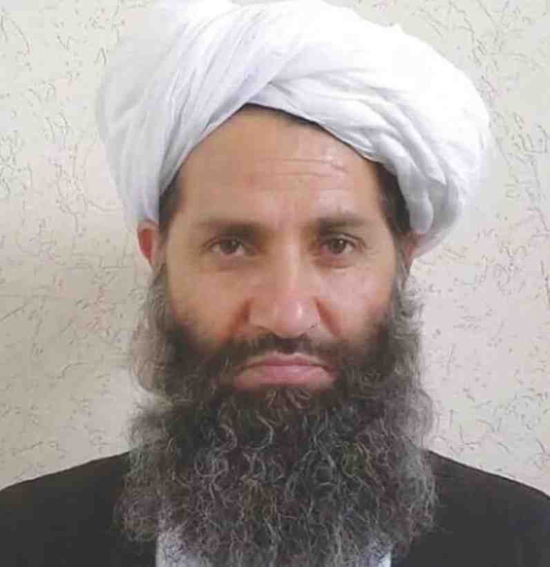 Where is Afghan Taliban leader Hibatullah Akhundzada?