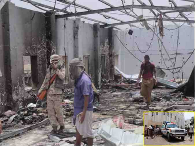 Yemeni military spokesman says a missile and drone attack on a key military base in Yemen's south has killed at least 30 troops