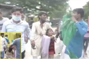 kanpur-the-slogan-jai-shri-ram-was-forcibly-imposed-on-a-muslim-rickshaw-puller