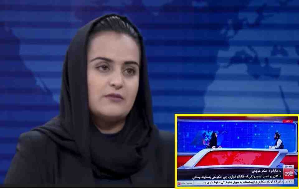 tolo-news-presenter-beheshta-arghand-spoke-to-taliban-spokesperson-mawlawi-abdulhaq-hemad
