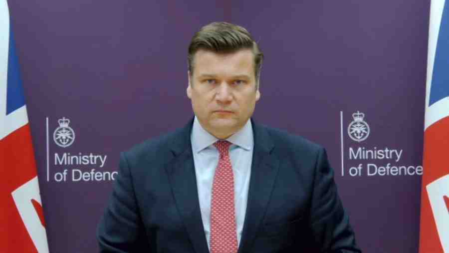 Defence Minister James Heappey