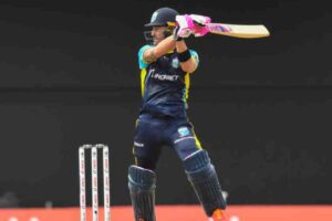 Faf du Plessis has hit a stormy century