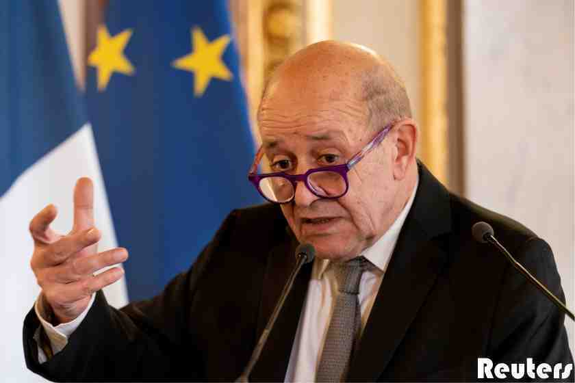 French Foreign Minister Jean-Yves Le Drian