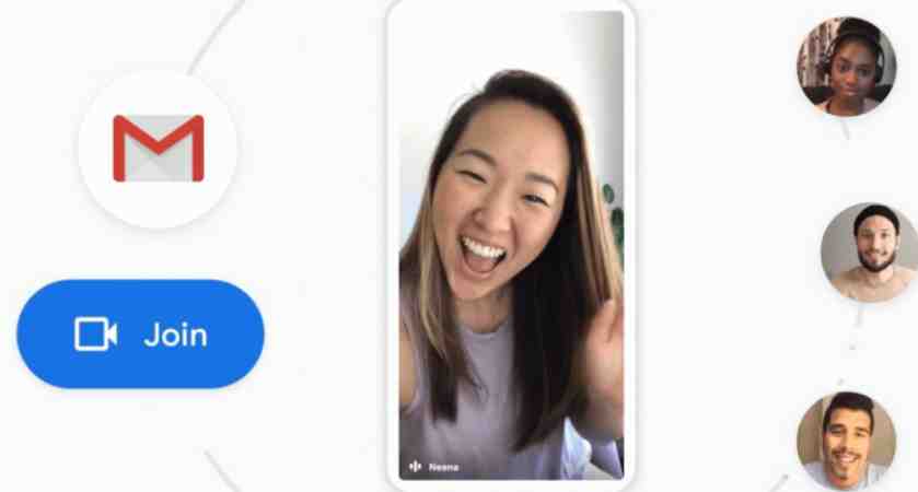 Gmail users will also be able to make voice and video calls