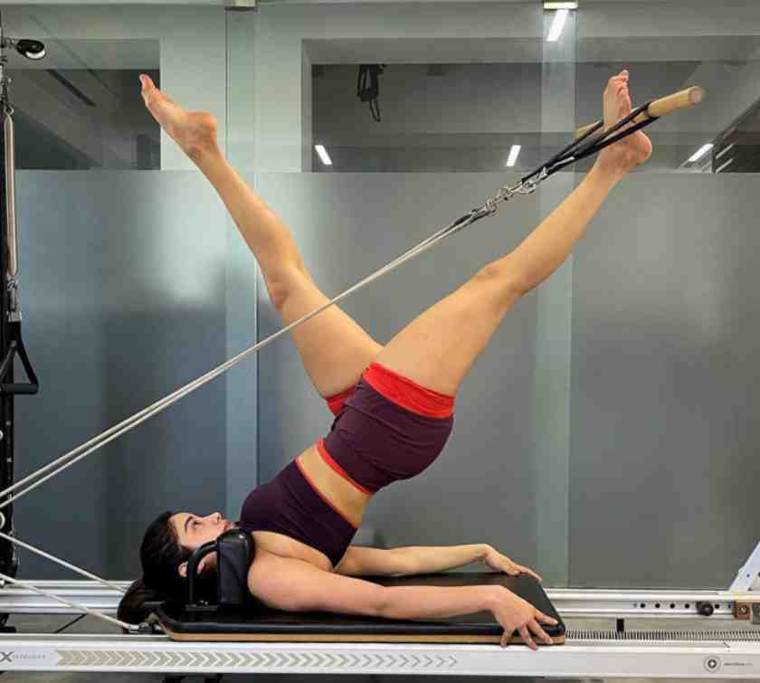 Janhvi Kapoor shared a workout video