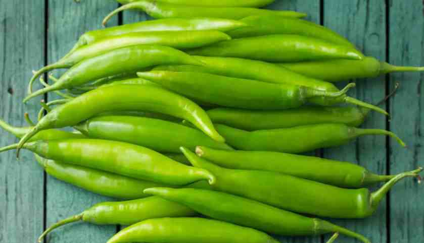 Medicinal benefits of green pepper