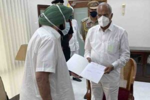 Punjab Chief Minister Capt Amarinder Singh resigns before CLP meeting