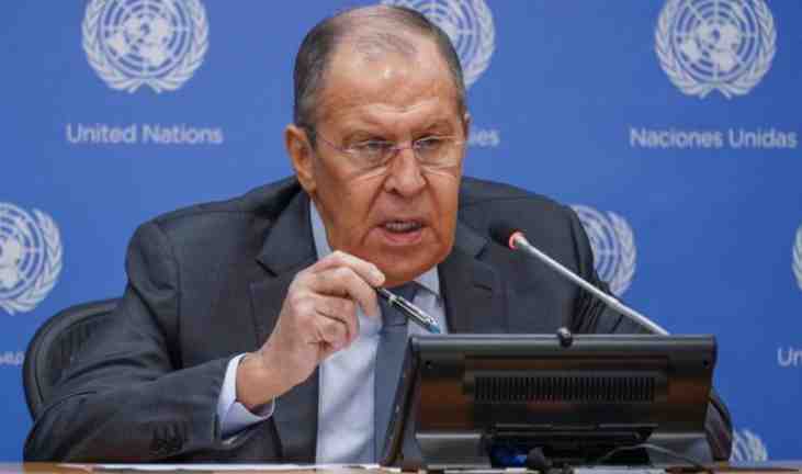 Russian Foreign Minister Sergei Lavrov