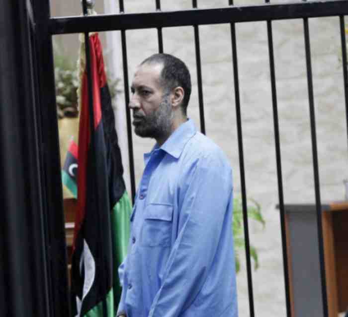 Saadi Gaddafi, son of Muammar Gaddafi, was released from prison