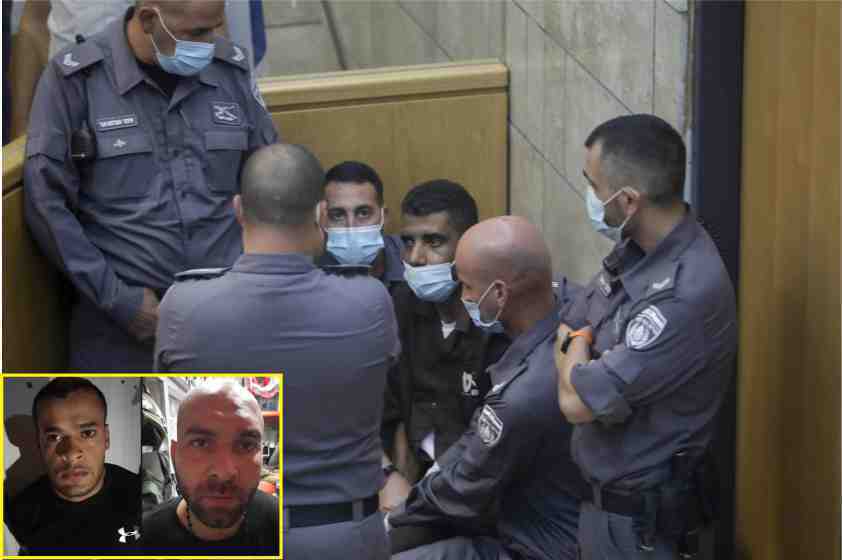 The Israeli army also captured two other escaped prisoners
