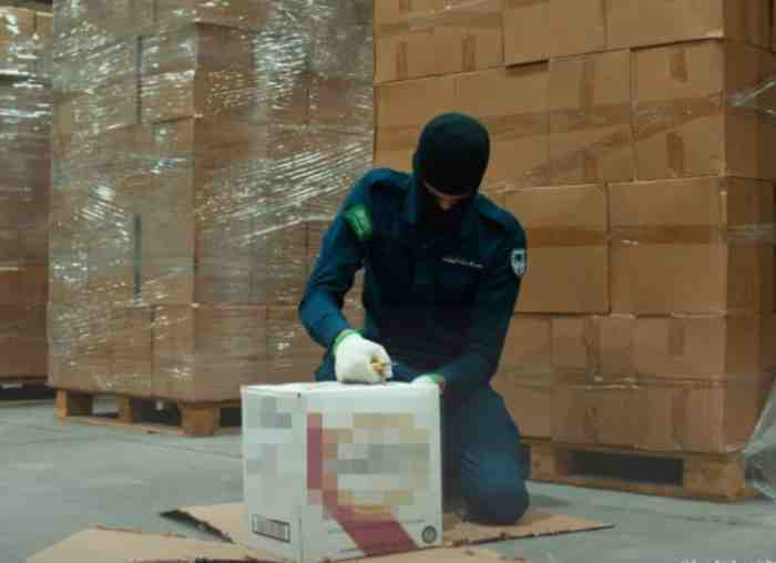 seized liquor