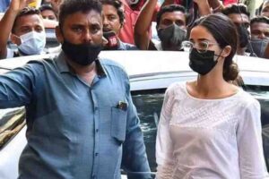 Actress Ananya Pandey also appeared on the second day