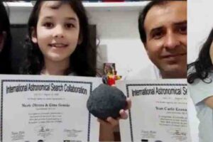 Brazilian 8-year-old astronomer Nicole Oliveira