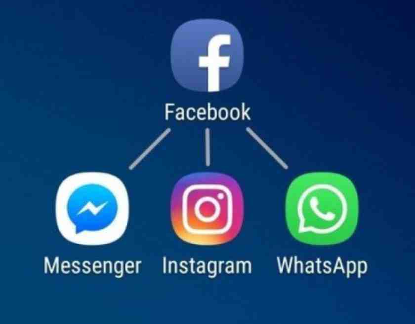 Facebook, Instagram, Messenger and WhatsApp