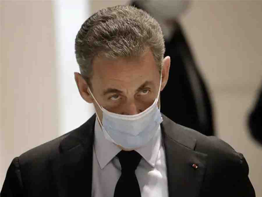 Former French President Nicolas Sarkozy has been jailed for one year for illegal funding
