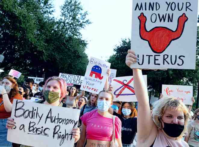 Protests against strict abortion laws in the United States