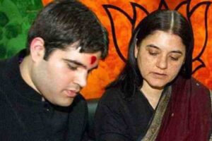 Varun and Maneka Gandhi