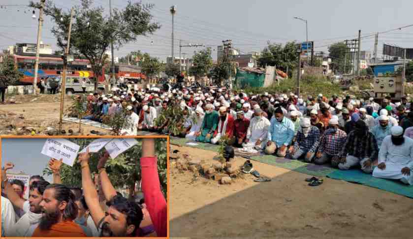 #protests, #open-prayers, #haryanas-gurgram, #people-detained-in-haryana,