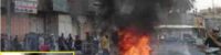 Baghdad once again became a battlefield, with one protester killed and 125 wounded