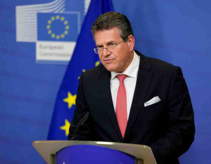 EU Vice President Maros Chefkovic