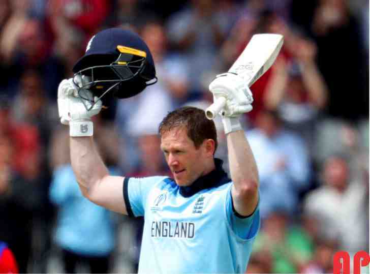England captain Eoin Morgan