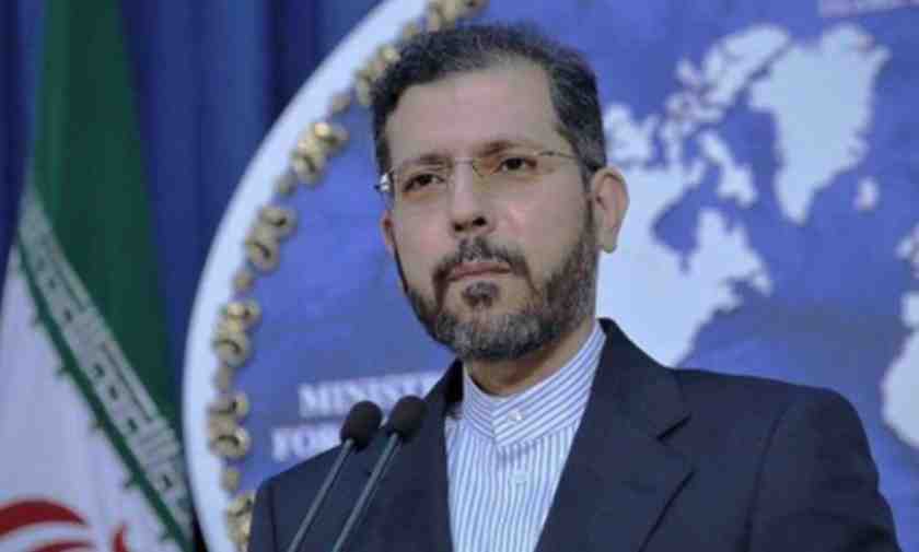 Iran ministry spokesperson Saeed Khatibzadeh