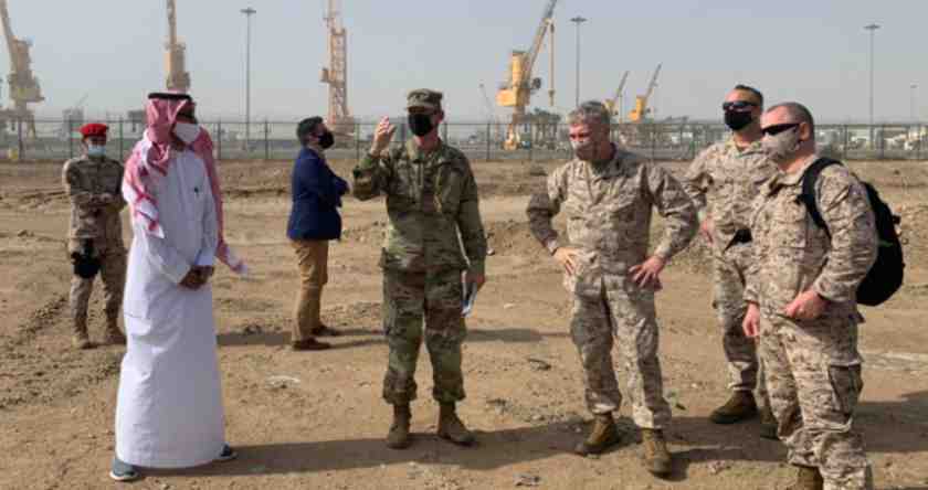 Why does the US military want to be stationed in large numbers in the Arabian Gulf