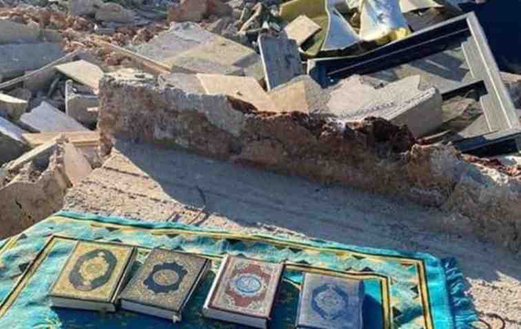 #the-israeli-army-martyred-a-mosque, #palestine, #desecrating-the-holy-quran,