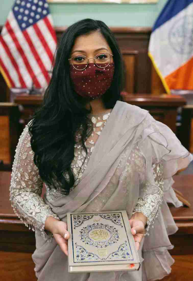 Bangladeshi-American-Shahana-Hanif -the-first-muslim-member-of-new-york-city-council,