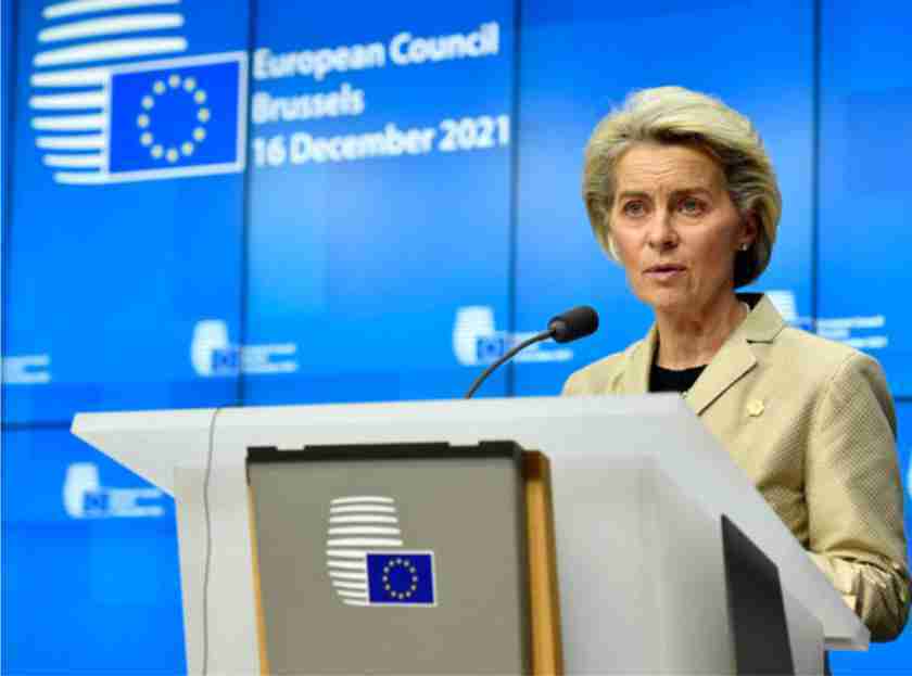 European Commission President Ursula von der Leyen