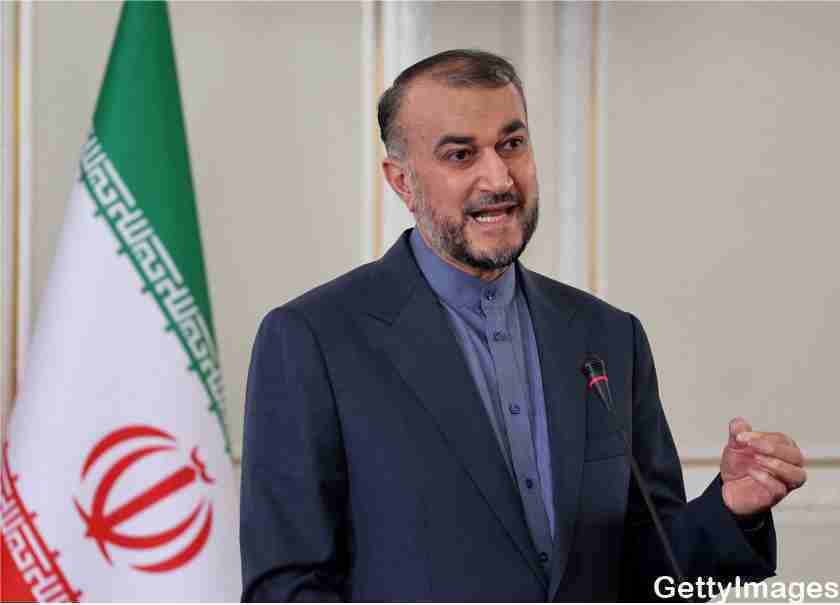 Iran Foreign Minister Hossein Amirabdollahian