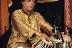 Tabla player Pandit Anindya Chatterjee