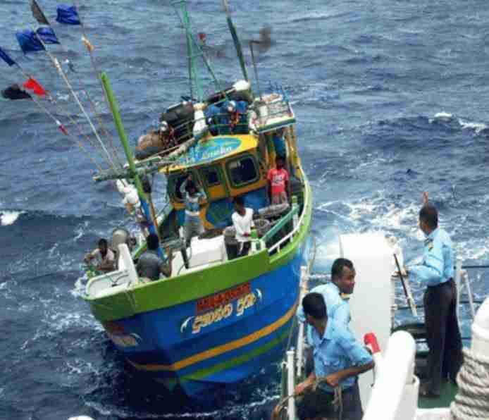 21 Indian fishermen arrested in clash with Sri Lankan navy