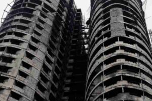 How much explosives would it take to demolish the Noida supertech Twin Towers