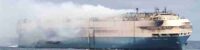 Hundreds of valuable vehicles were burnt in the fire on the ship