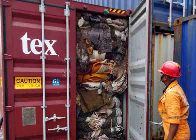 Keep your rubbish to yourself Sri Lanka sends back hundreds of containers of illegal rubbish to U