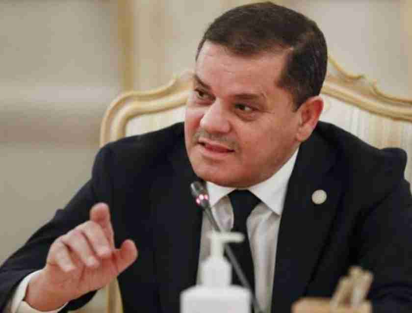 Libyan Prime Minister Abdul Hamid Dbeibeh