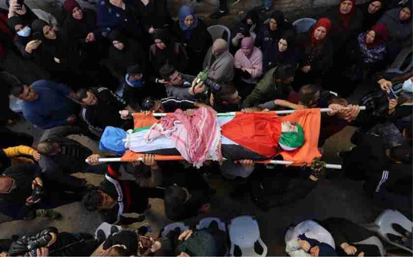 Martyred-Palestinian-child-buried
