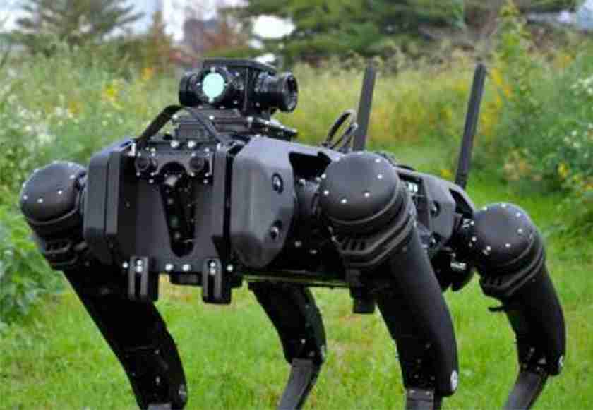 Robot dogs plan to patrol the US border
