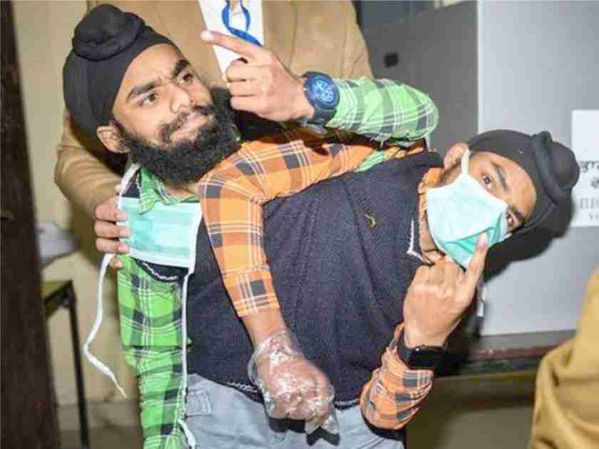 The twins born with torso, were recognized as separate voters-punjab