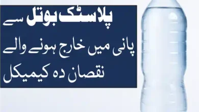 plastic bottle water chemicals