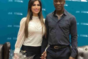 Dutch football player Clarence Seedorf