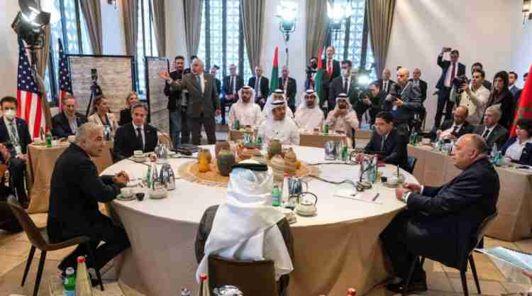 Israel-Arab summit pledges cooperation for Iran