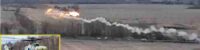 Scene of the crash of a Russian helicopter from an American Stinger in Ukraine