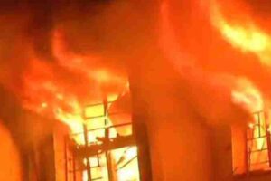 Telangana Fire kills 11 in Hyderabad timber warehouse