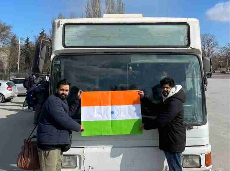 The Indian embassy advised the Indians to leave Kyiv immediately