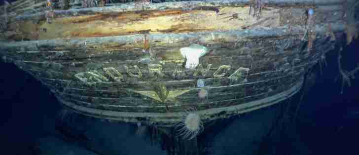 The ship that sank in the bottom of the Arctic Ocean was found a hundred years later