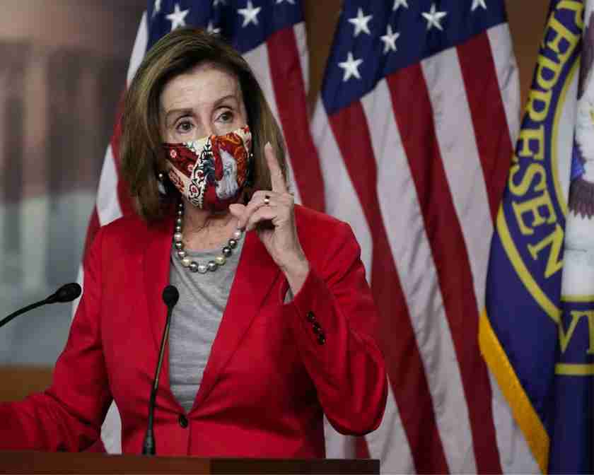 US House of Representatives Speaker Nancy Pelosi