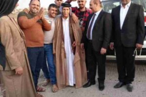 A 103-year-old Iraqi man has married a 37-year-old woman