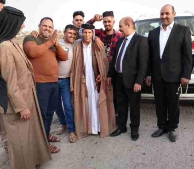 A 103-year-old Iraqi man has married a 37-year-old woman